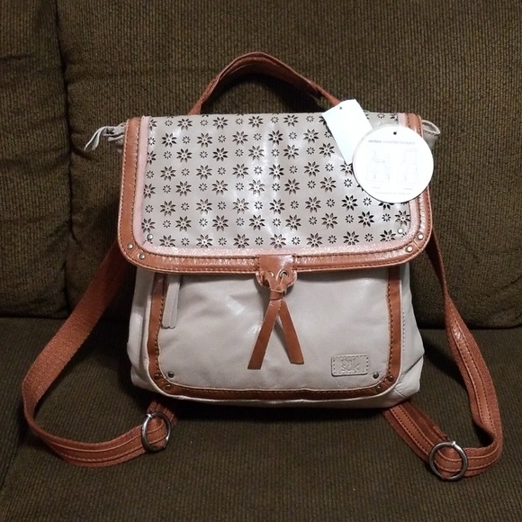 The Sak Bags The Sak Tan Leather Convertible Back Pack Poshmark